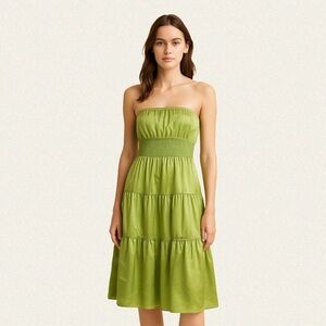 Rose & Lula Y2K Silk Midi Dress